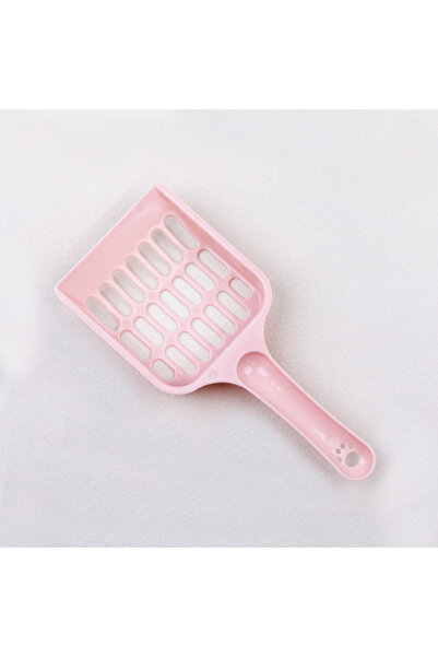 Choice1 مجرفة فضلات قطط وردية اللون، بتصميم جديد بسيط وشبكي، مجرفة كبيرة الحج...