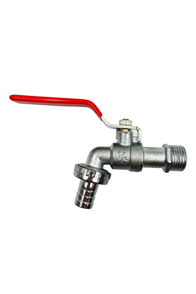 Choice صنبور خارجي قطعة واحدة مقاس 1/2 بوصة مع فوهة مقاس 1/2-3/4 بوصة، مناسب ...