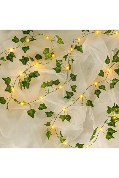 Choice1 50LED Vine LED Ivy Fake Leaf Plants String Lights 8 Modes Solar Power...