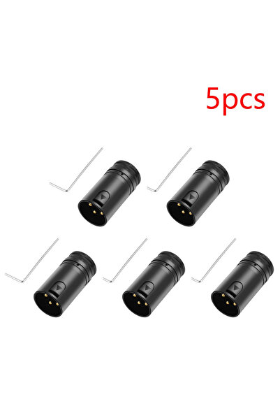 Choice1 كابلات صوتية للميكروفون XLR، ذكر-ذكر/أنثى-أنثى، موصل ثلاثي الأطراف، غ...