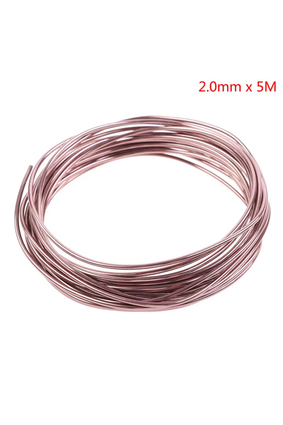 Choice سلك تدريب باي بني اللون، مصنوع من الألومنيوم المؤكسد، طوله الإجمالي 16...