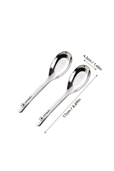 Choice3 WORTHBUY Capybara L 2PCS WORTHBUY 2PCS Cute Cake Dessert Spoon With L...