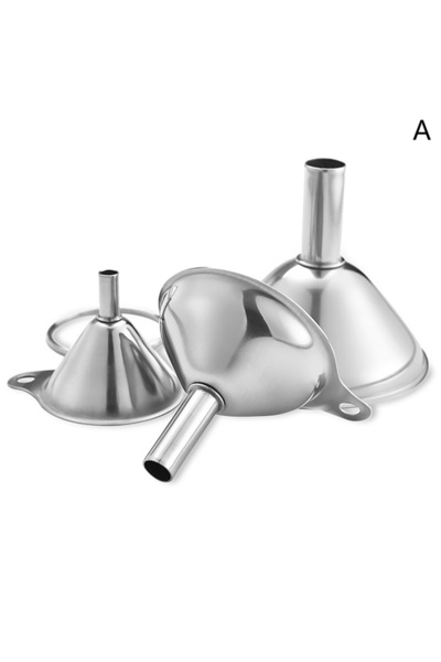 Choice JETTING A 【TG16】3Pcs/Lot 2025 New Stainless Steel Mini Funnel Oil Spil...