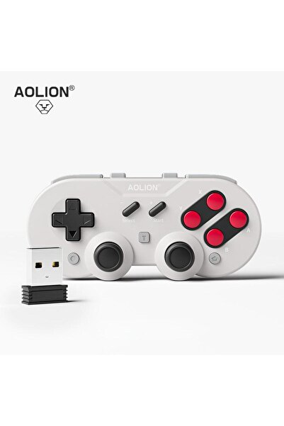 choice2 وحدة تحكم ألعاب لاسلكية بلوتوث من AOLION، عصا تحكم هول لأنظمة ويندوز،...