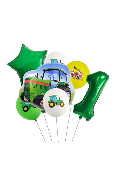 Choice9 نمط آخر B 1، 13 قطعة، زينة عيد ميلاد على شكل قطار جرار أخضر، لوازم حف...