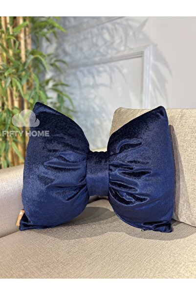 Fifty Home Decorative Bow Pillow Ribbon Pillow - Bow Pillow - Baby and Girl's...