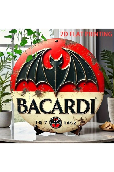 Choice لوحة معدنية دائرية عتيقة الطراز، ثنائية الأبعاد، مقاس 20.32 × 20.32 سم...