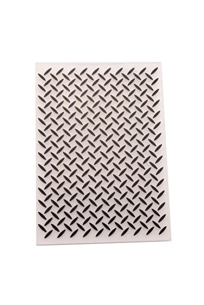 Choice14 EM159 10.5x14.8cm 3D Textured Impressions Embossing Folder, Line Tex...