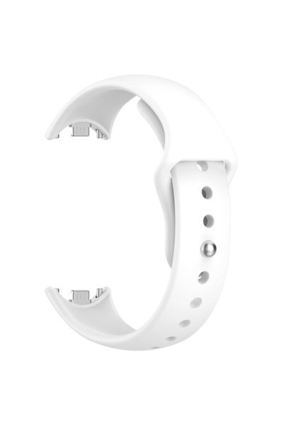 Choice17 For Xiaomi band 10 WHITE Silicone Strap for Mi Band 10 9 8 NFC Sport...