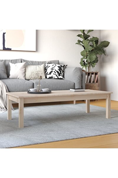 Concept Τραπεζάκι σαλονιού, 110x50x30 εκ., από μασίφ ξύλο πεύκου