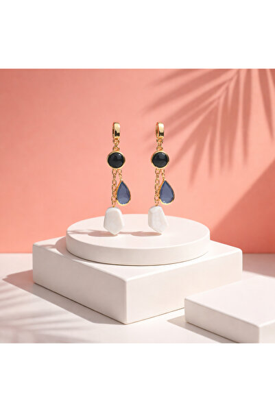 Koton Taş Detaylı Şık Küpe