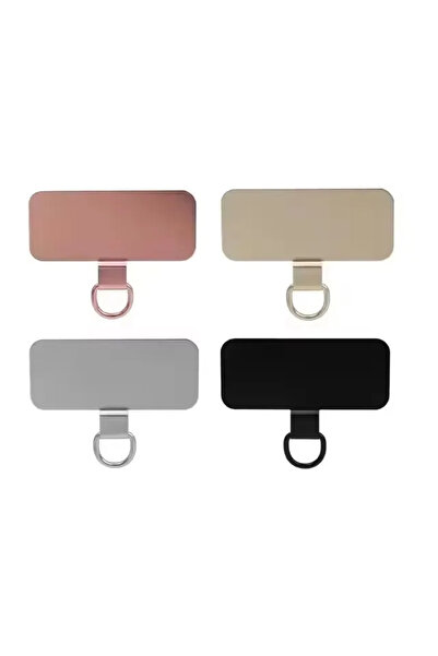 Choice8 4 قطع من أربطة تعليق الهواتف المحمولة المعدنية العالمية المتنوعة، ربا...