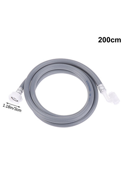 Choice1 200CM 3/4"Washing Machine Dishwasher Inlet Pipe Water Feed Fill Hose ...