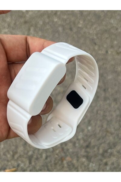 Choice5 سوار معصم أبيض مريح ومتين من السيليكون، متوافق مع سوار WHOOP 4.0، مصن...