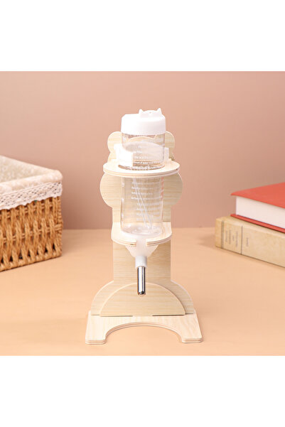 choice2 مجموعة موزع مياه على شكل غصن زهرة للفئران، مع زجاجة سعة 125 مل، قطعتي...