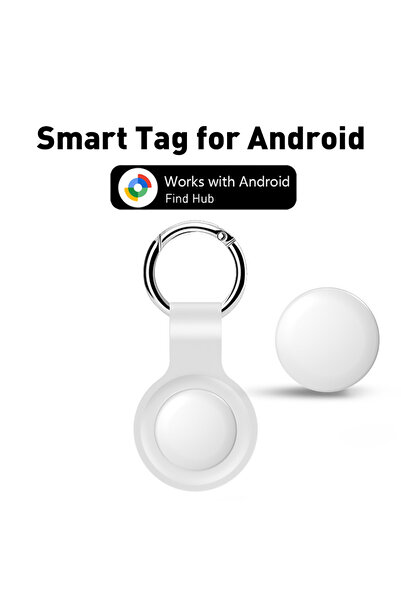 Choice1 1pack-white Android Tracker Long-Distance Finder Portable Anti-lost D...