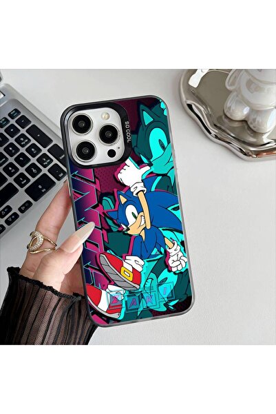 Choice87 غلاف هاتف بتصميم أنمي كرتوني لشخصية القنفذ من سلسلة سونيكس، متوافق م...