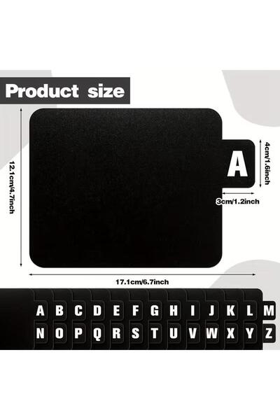 Choice 1set 26pcs CD/DVD/Vinyl Record A-Z Alphabet File Storage Separator For...