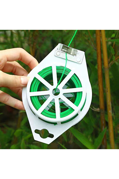 Choice أربطة بلاستيكية بيج بطول 50 مترًا للحدائق، لقص الأربطة البلاستيكية، ول...