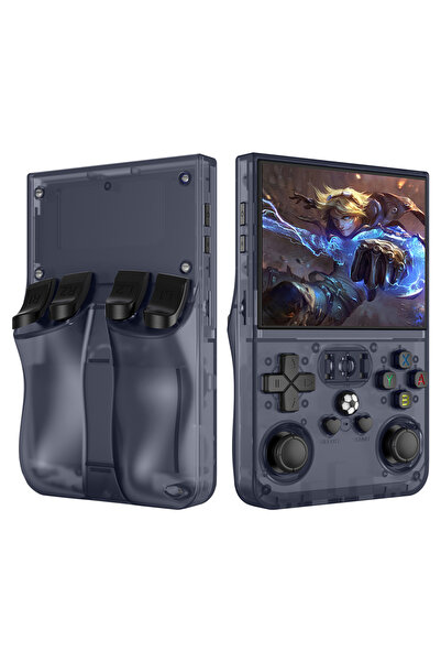 Choice8 جهاز ألعاب محمول كلاسيكي Gray-128G R36PRO، يعمل بنظام لينكس Cole 64/1...