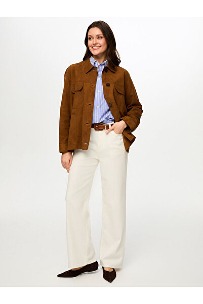 Faik Sönmez Gerçek Süet Deri Ceket S26DRC001