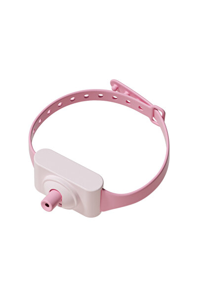 Choice1 طوق ليزر وردي للقطط، قابل لإعادة الشحن، لعبة تفاعلية تعمل بالحركة، قل...