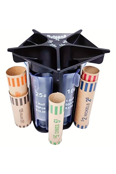 Choice مجموعة واحدة من جهاز فرز العملات المعدنية مع عداد العملات المعدنية وأغ...