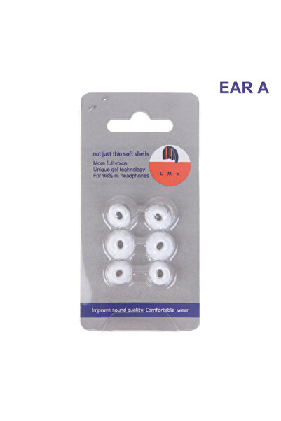 Choice EAR A مجموعة من 6 قطع من أطراف الأذن المصنوعة من السيليكون، ناعمة ومرن...