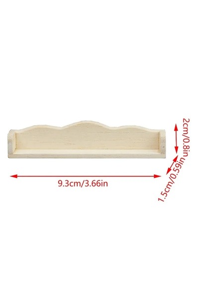 Choice رف حائط مصغر لبيت الدمى بمقياس 1:12، رف تخزين معلق، نموذج أثاث، ديكور ...