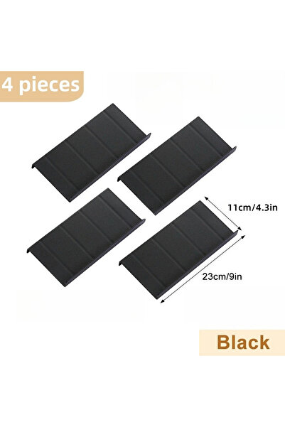 Choice 4PC Black 4 Layers Kitchen Se Drawer Organizer Adjustable Se Rack for ...