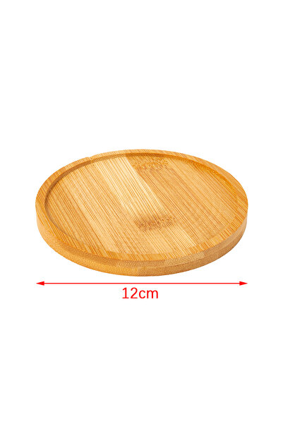 Choice صينية بامبو واحدة، حامل نباتات دائري، حامل نباتات عصارية، أدوات حديقة ...