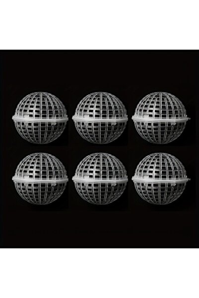 Choice 100 مم - 6 قطع، كرات بلاستيكية معلقة حديثة للزراعة مع فتحات تصريف، دائ...