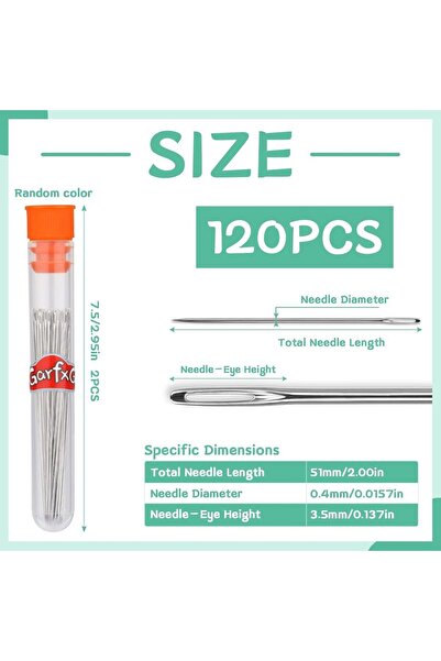 Choice set3-120pcs 70/120pcs Straight Beading Needles for Jewelry Making Fine...