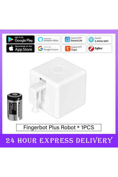 Choice3 Plus Zigbee CR2-W Zigbee3.0 Bluetooth Smart Fingerbot Switch Bot Gara...