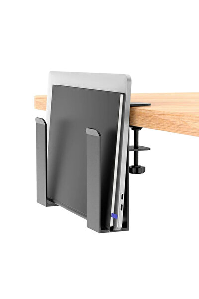 Choice طاولة جانبية سوداء، حامل تخزين للكمبيوتر المحمول، رف للكمبيوتر المحمول...