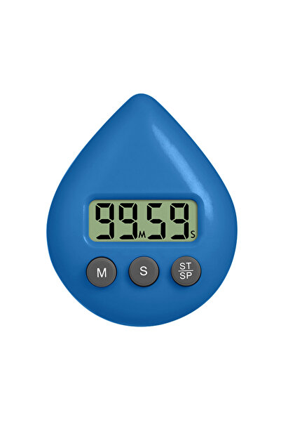 choice2 مؤقت استحمام أزرق مقاوم للماء من ألويت، مؤقت مطبخ، مؤقت حمام مغناطيسي...