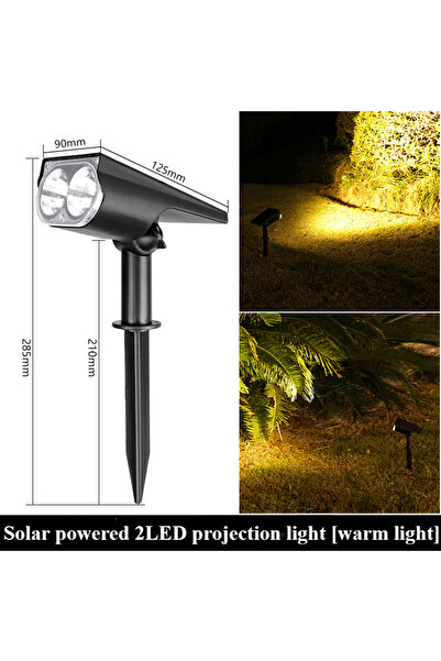 Choice مصباح هايناست ثنائي LED دافئ الإضاءة، مصباح شمسي خارجي ثنائي LED، مصبا...