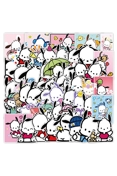 Choice 30PCS 10/30/50pcs Cute Anime Sanrio Phacco Stickers Decals DIY Fridge ...