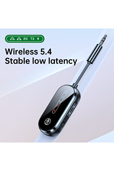 Choice محول الصوت C83 PRO بتقنية بلوتوث 5.4، جهاز استقبال/إرسال لاسلكي 2 في 1...