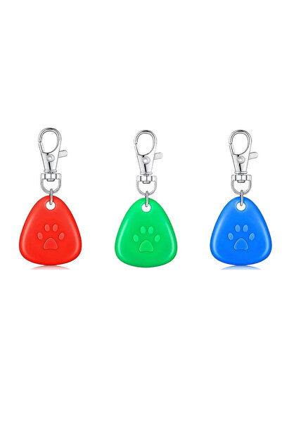 Choice 3Pcs Led Pet Pendant Luminous Dog Tag Waterproof Dog Collar for Outdoo...
