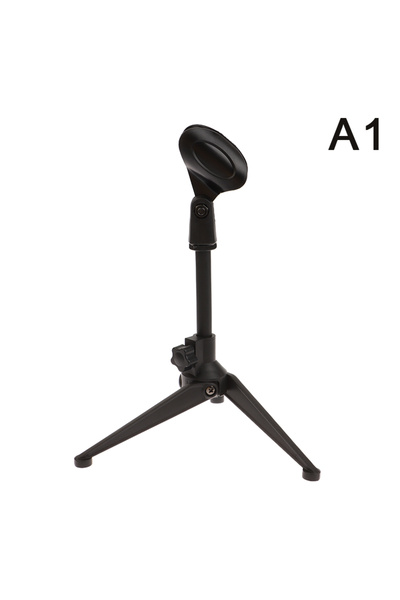 Choice A1 【MAX-22】Adjustable Microphone Stand Desktop Tripod Mini Portable Mi...