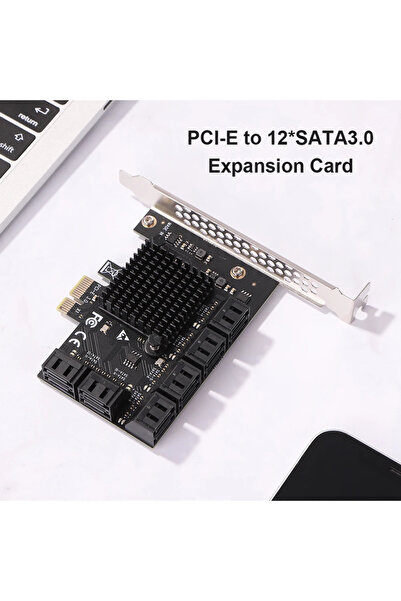 Choice 12 Ports Mining 6/12/16/20 Ports SATA 6Gb to PCI Express Adapter Contr...