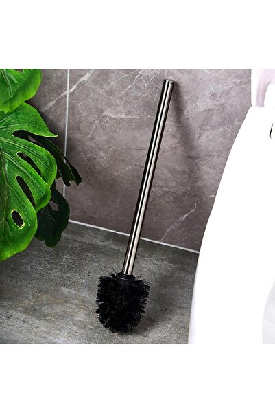 Choice فرشاة تنظيف المرحاض ذات المقبض الطويل، لون أسود، قطعة واحدة، مصنوعة من...