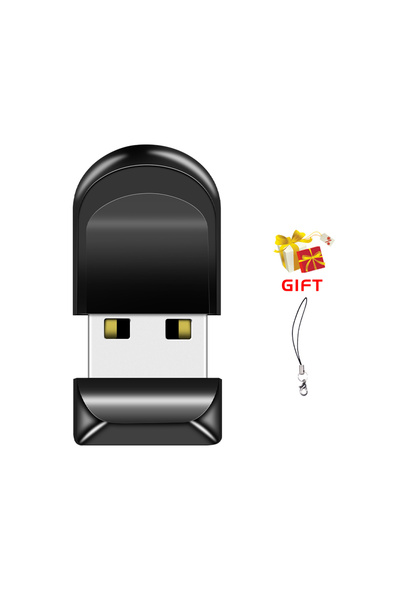 Choice14 32 GB black With Key Chain Plastic USB Flash Drives 64GB Mini USB 2....