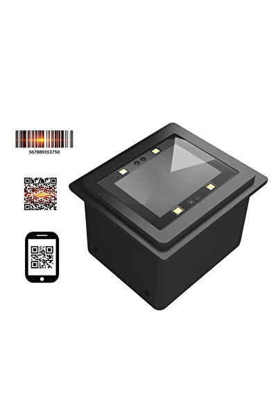 Choice black Embedded Barcode Scanner Self-Induction 1D/2D/QR Bar Code Reader...