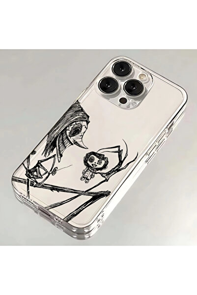 Choice غلاف هاتف بتصميم كورالاين، مناسب لهواتف آيفون 15، وآيفون 16، و15، و14،...