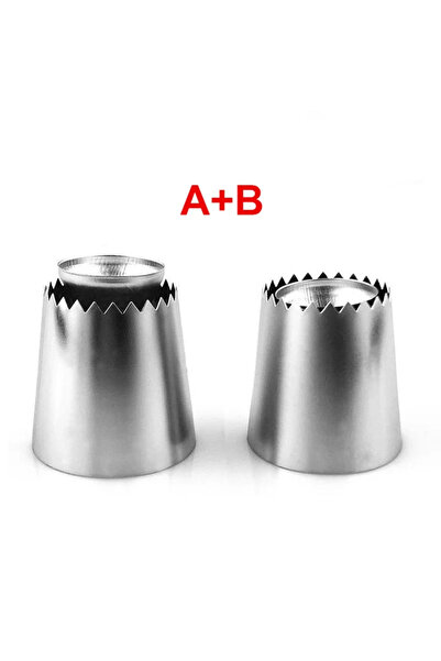 choice2 A and B Icing Piping Nozzles Cake Decorating Tools Stainlessl Steel S...