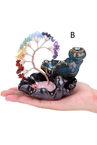 Choice هدية رائعة لتدفئة المنزل، ديكور فنغ شوي للثروة والحظ السعيد، شجرة الشا...