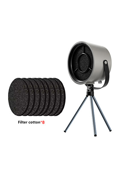 Choice9 black-8 Powerful Suction Desktop Range Hood, Portable Mini Air Purifi...