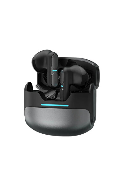 Choice سماعات أذن لاسلكية TWS سوداء بتقنية بلوتوث 5.3، وضع مزدوج للألعاب والم...